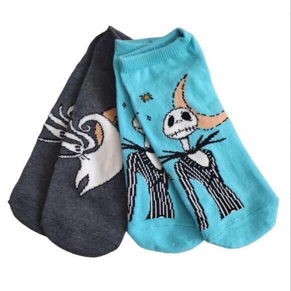 Disney The Nightmare Before Christmas 5 Pairs No Show Socks NWOT - Picture 6 of 7
